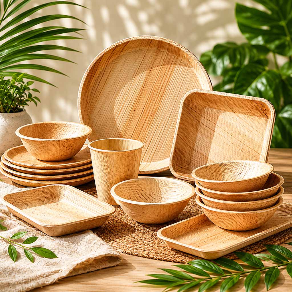 Areca Palm Leaf Tableware