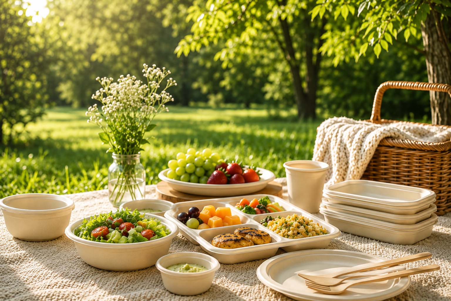 Eco friendly picnic