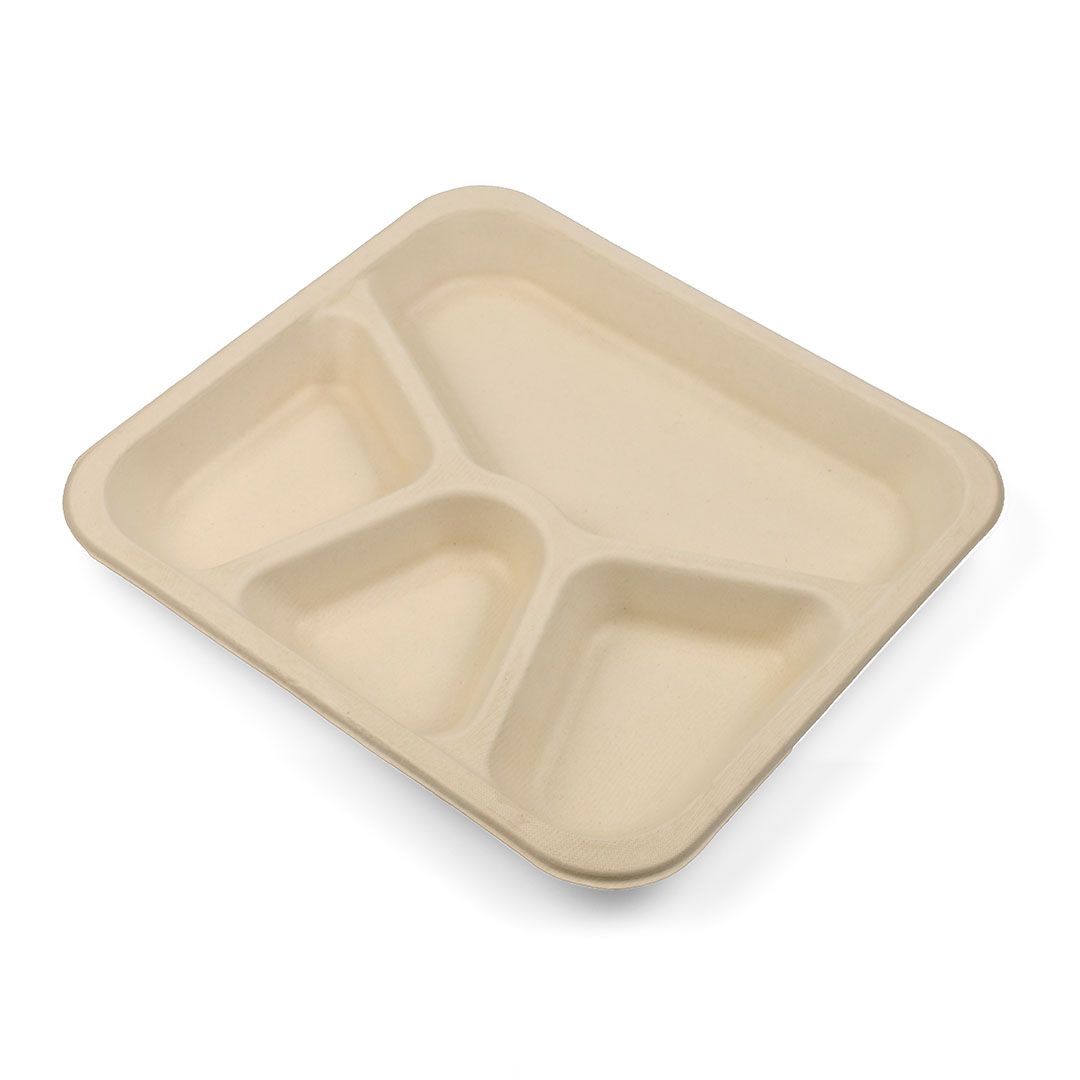 4 Compartment Meal Tray