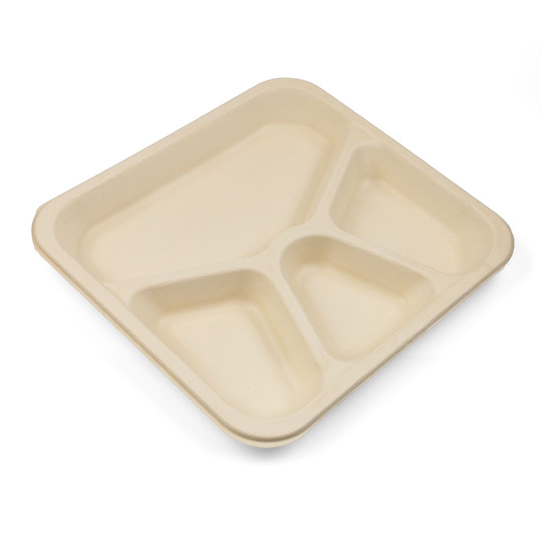 4 Compartment Meal Tray