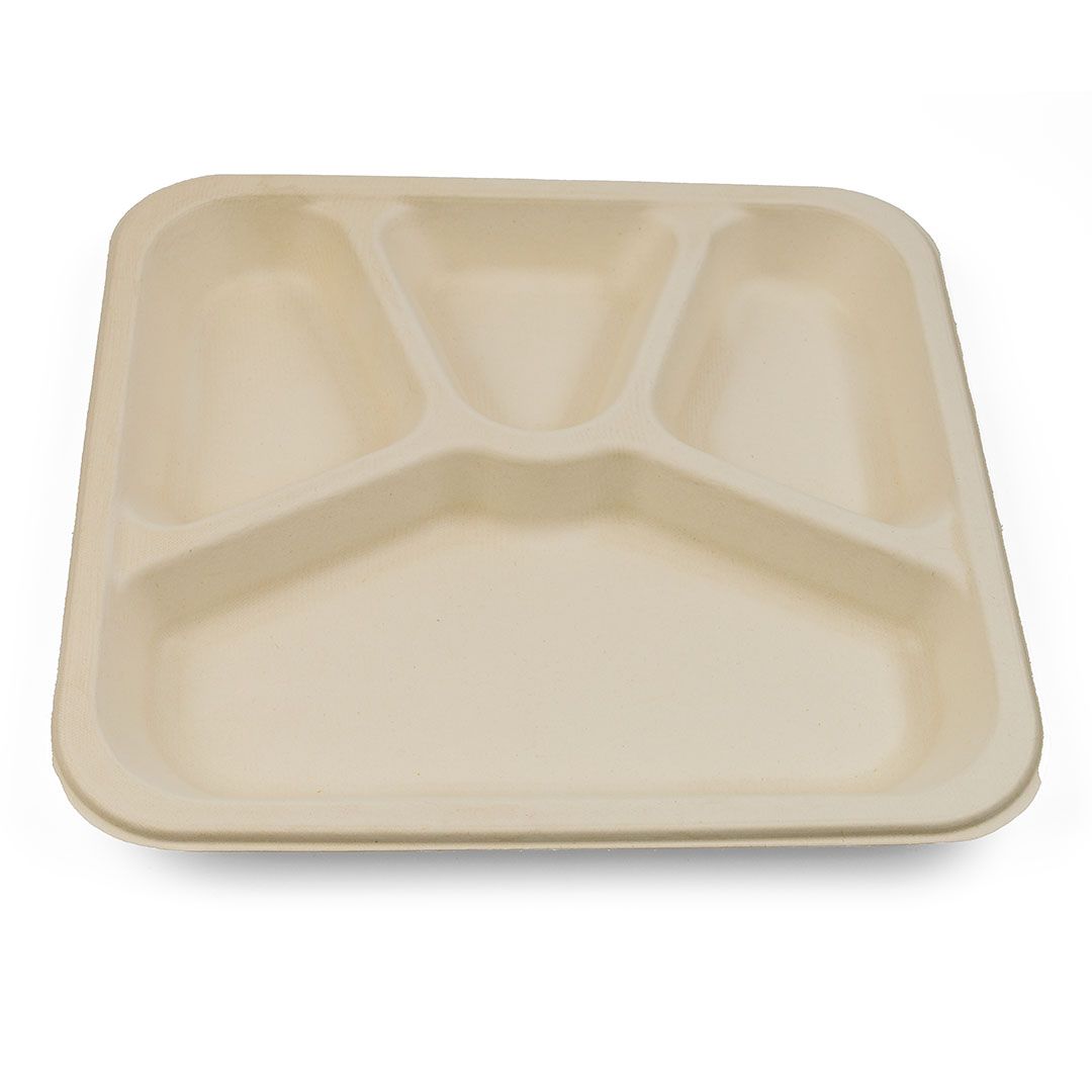 4 Compartment Meal Tray