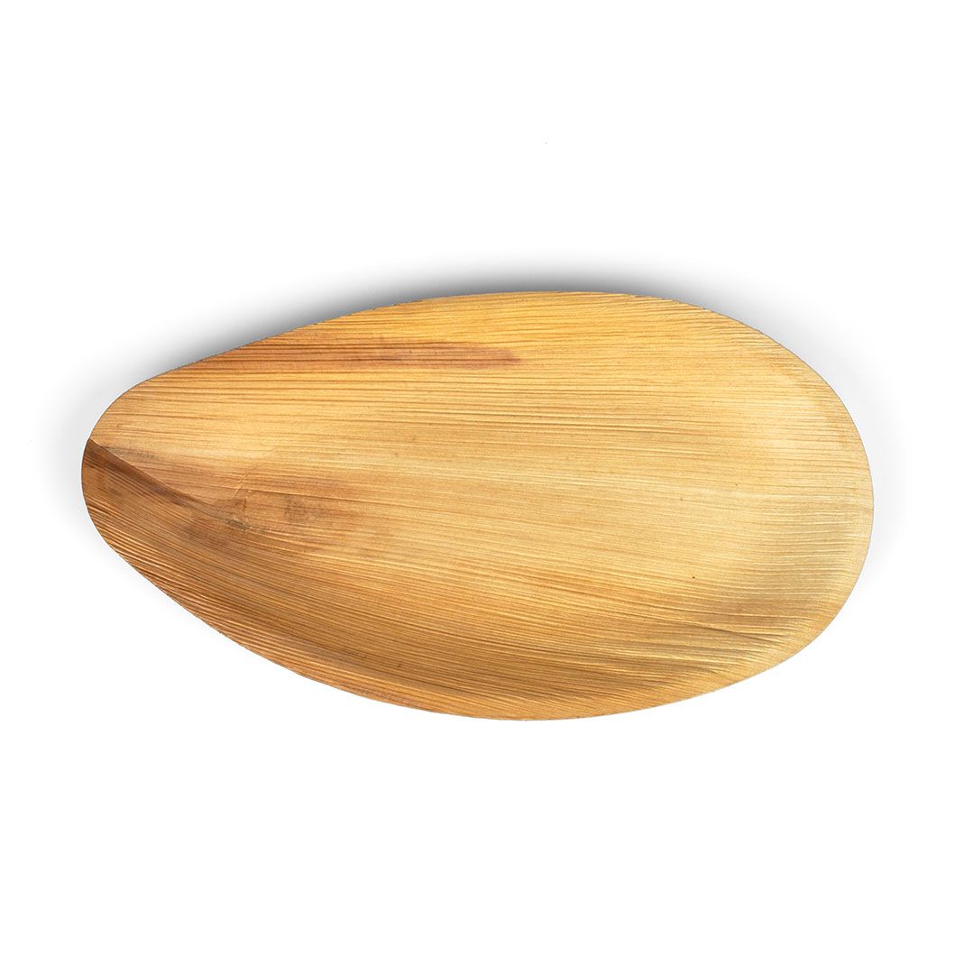13 Inch Leaf Shaped Serving Tray