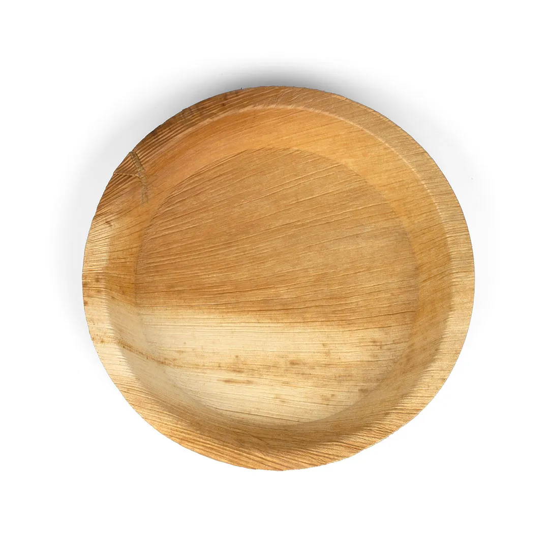10 Inch Round Areca Plate