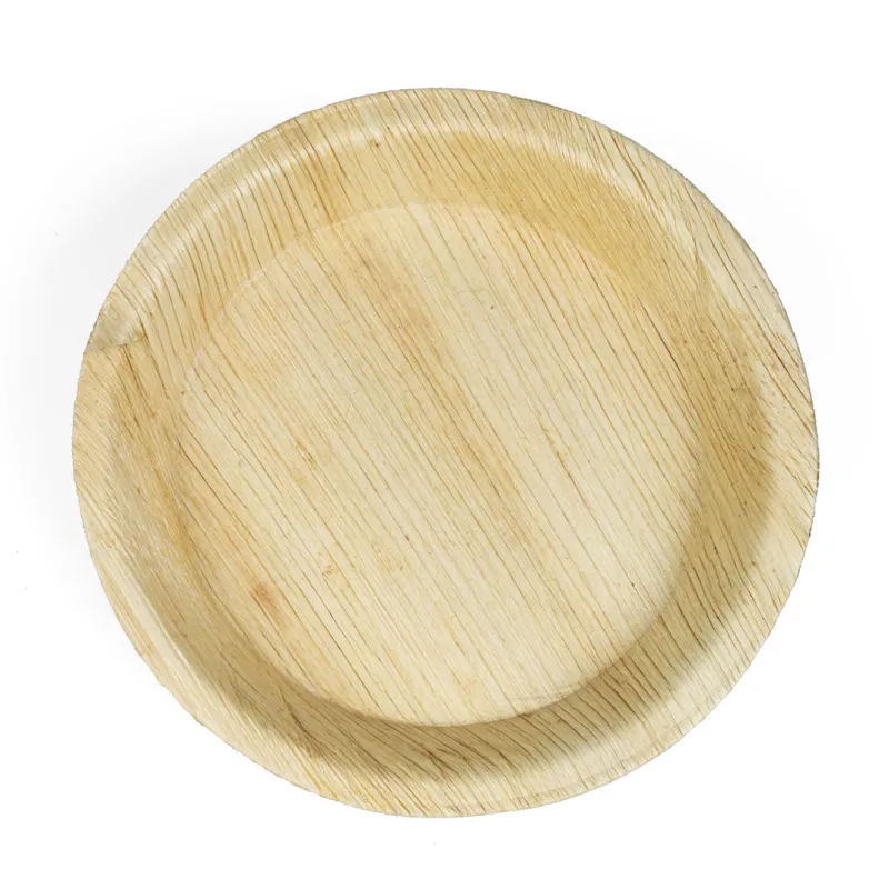 12 Inch Round Areca Plate