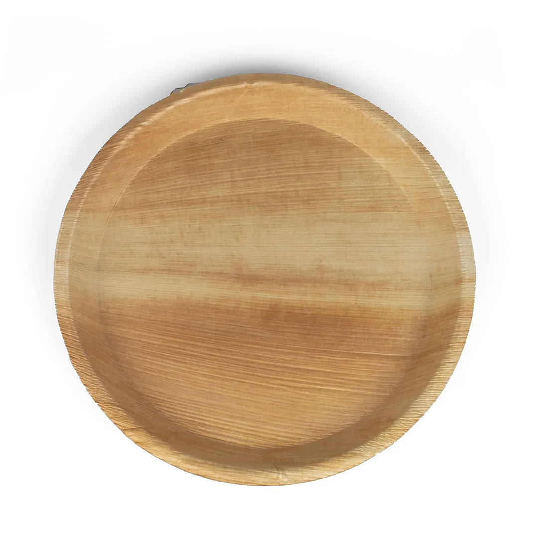 8 Inch Areca Round Plate