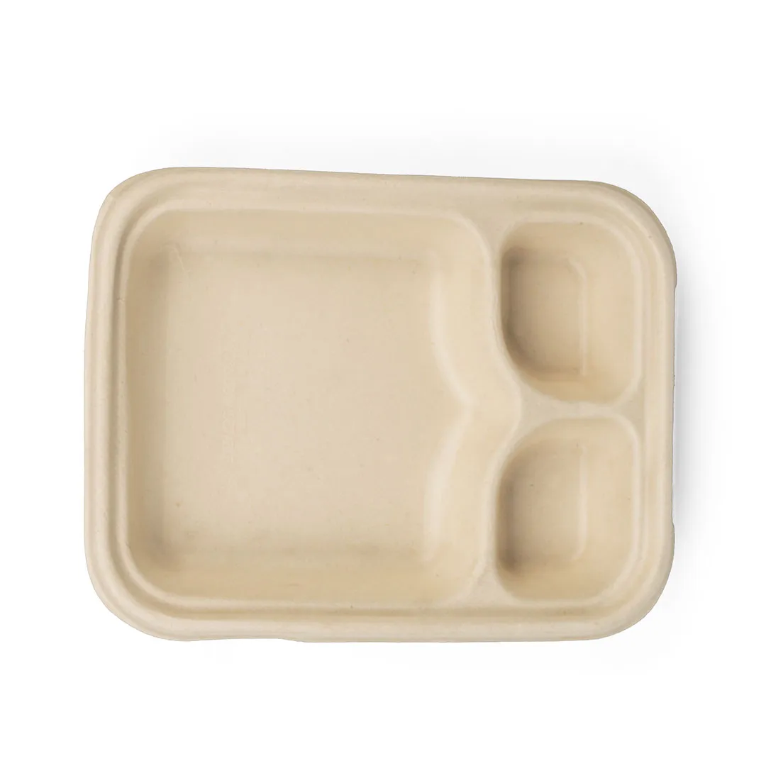 3 Compartment Meal Tray
