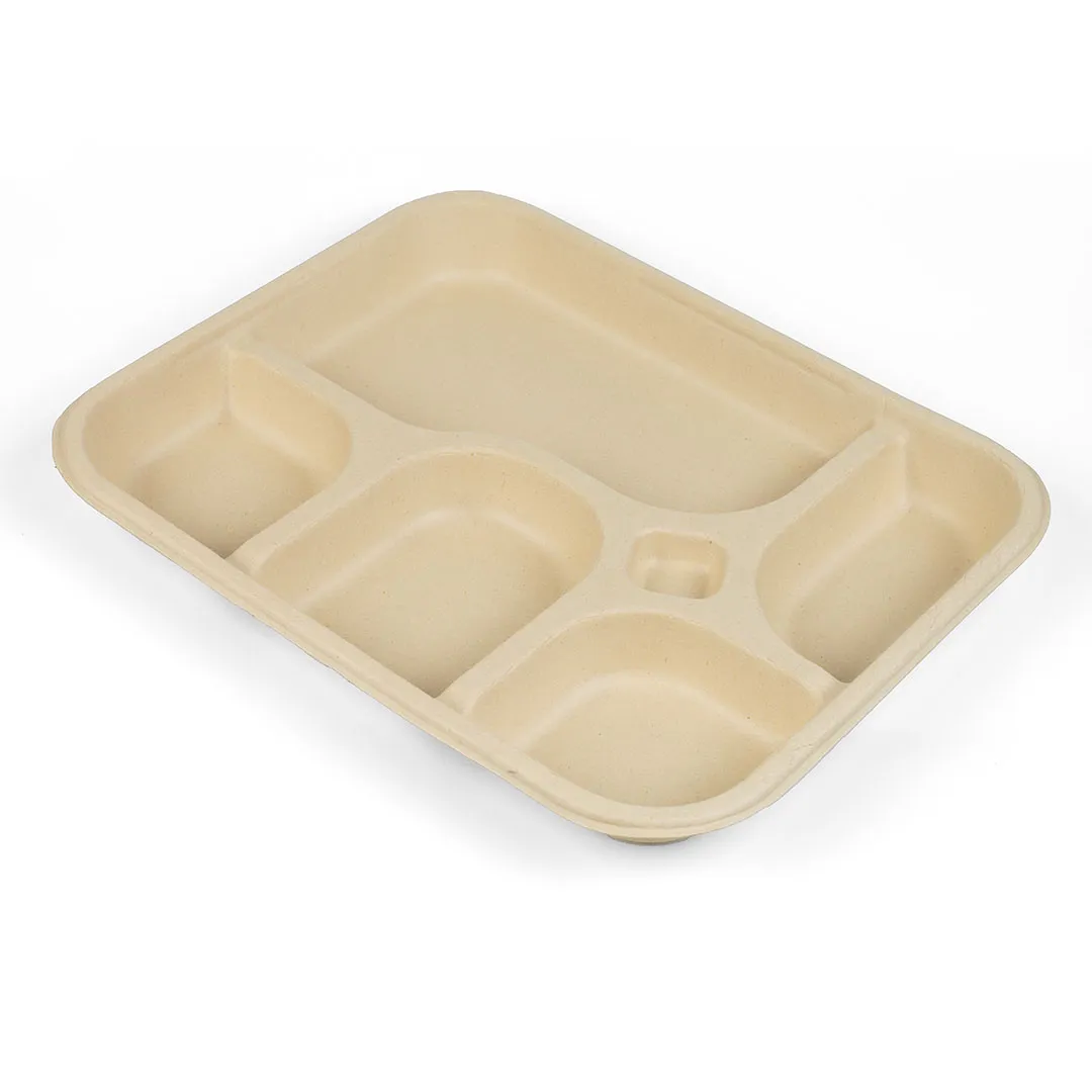 5 Compartment Meal Tray