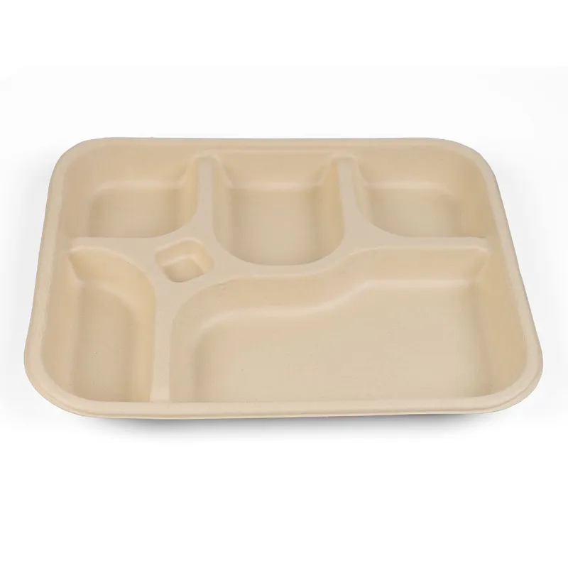 5 Compartment Meal Tray