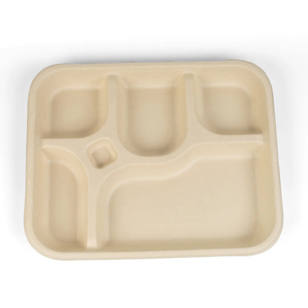 5 Compartment Meal Tray