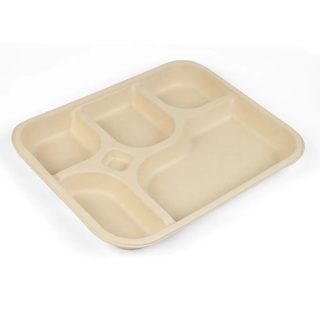 5 Compartment Meal Tray